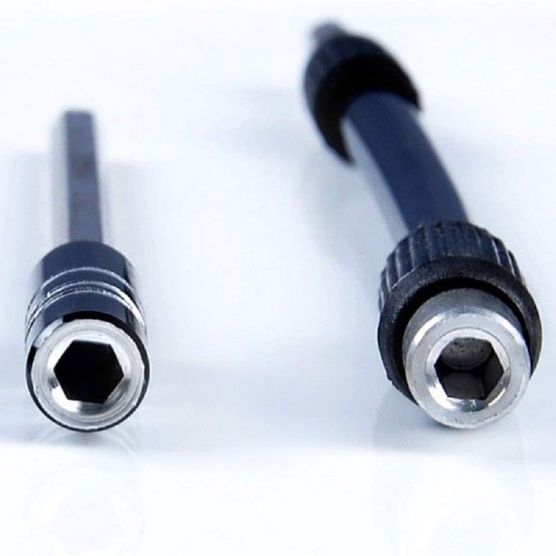 Mayata 1 set of 4mm Flexible Bendable Extended Extension Magnetic Shaft Screwdriver Bit Holder 4mm Hex Drive Drill Bit Universal Extension Rod - Image 5